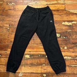Men’s Medium Black Champion Sweatpants